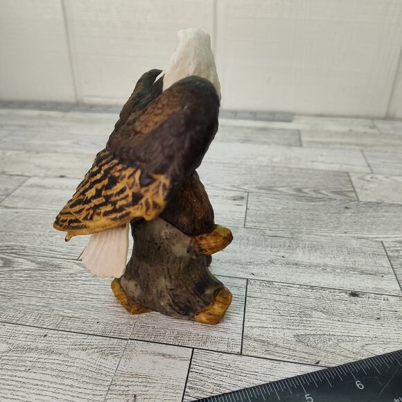 Vintage Bald Eagle‎ Figurine - 5" Ceramic Patriotic American Wildlife Statue Fig - Picture 5 of 11